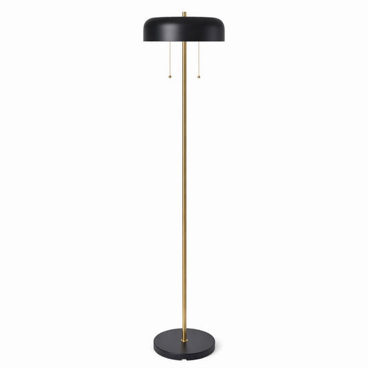Vesper Floor lamp with Black outer and White inner
