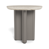 VICTORIA ALUMINUM Round Side Table