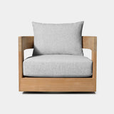Victoria Teak Swivel Lounge Chair