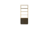 Elliot Bookshelf Brown