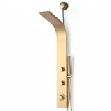 Cici Series 39 in. 2-Jetted Shower Tower with Heavy Rain Shower and Body Jets and Spray Wand