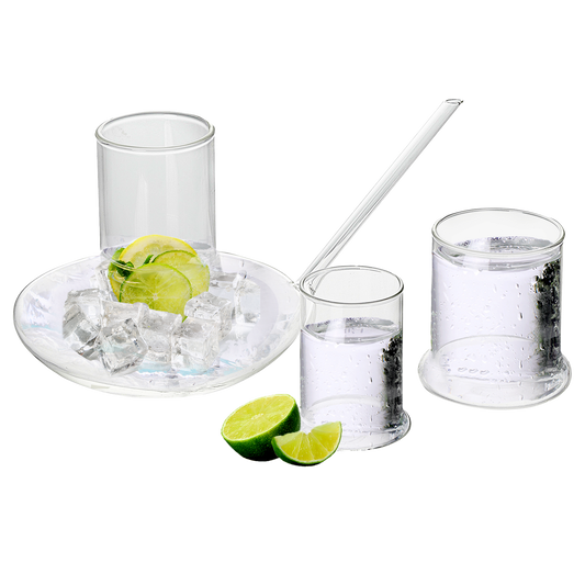 Genie Lamp Stackable Water Carafe & Glasses Set - 1000 ML