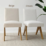 Orchid & Morgan 52" Solid Oak Round Dining Table Set for 4 (5-Piece)