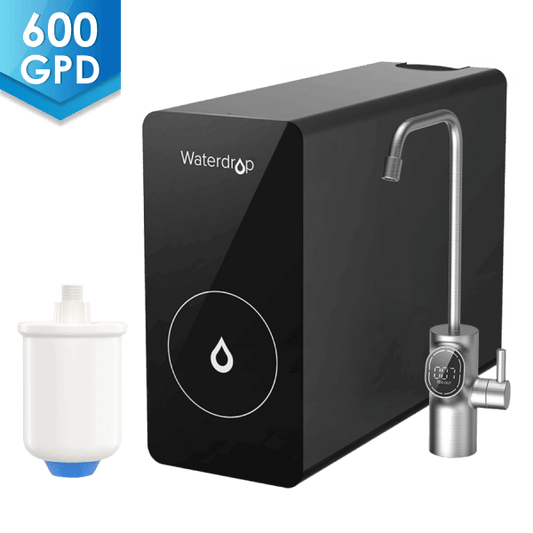 600GPD Under Sink RO System With Small Water Pressure Tank- Waterdrop D6