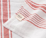 Striped Linen Tea Towels - Set of 2