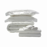 400TC Cotton Sateen Solid Bedding Bundle