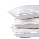 Smart Border 400TC Cotton Embroidery Sateen Solid Euro Pillow Sham