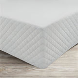 400TC Cotton Diamond Quilted Tailored Bed skirt