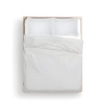 300TC Cotton Percale Solid Duvet Cover Set