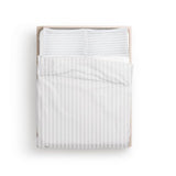 300TC Cotton Sateen Stripe Duvet Cover Set