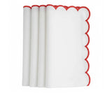 Scalloped Linen Napkins