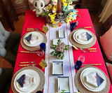 Cotton Table Runners - Embroidery Table Runner