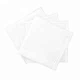 Double Embroidery Border Linen Napkins (Set of 4)