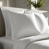 400TC Double Embroidery Sateen Cotton Euro Sham