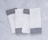 Grey Linen Napkins