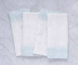Light Blue Linen Napkins