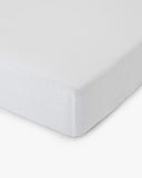 White linen fitted sheet