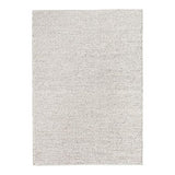 Hand Knitted Neutral Wool Rug