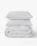 White linen duvet cover set (3 pcs)