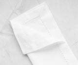 Cotton Hemstitched Napkins - 18 Inch