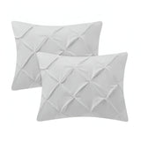 400TC Cotton Pintuck Sateen Solid Pillow Sham