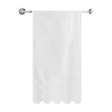 Reverse U Shape Embroidered Bath Towels (Set of 2)