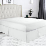 400TC Sateen Solid Cotton Tailored Bed Skirt