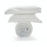 300TC Sateen Solid Organic Cotton Duvet Cover Set