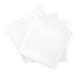 Single Embroidery Border Polycotton Napkins (Set of 4)