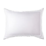 Smart Border 400TC Cotton Embroidery Sateen Solid Pillow Sham