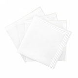 Triple Embroidery Border Polycotton Napkins (Set of 4)