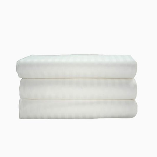 300TC Sateen Stripe Cotton Top Sheet