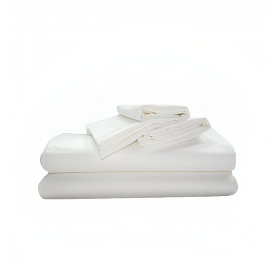 400TC Sateen Solid Cotton Sheet Set