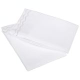 400TC Double Wavy Embroidered Cotton Pillowcases (Set of 2)