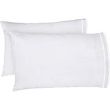 400TC Embroidery & Border Cotton Sateen Solid Sheet set