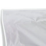 400TC Embroidery Cotton Sateen Solid Pillow Sham
