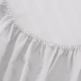 300TC Sateen Stripe Cotton Fitted Sheet