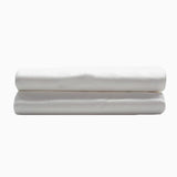 400TC Luxurious Double Embroidery Sateen Solid Cotton Fitted Sheet