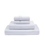 400TC Luxurious Triple Embroidery Sateen Solid Cotton Sheet Set