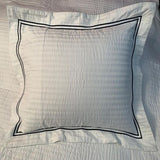 400TC Striped Cotton Sateen Double Embroidery Coverlet