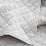 Diamond Knitted Cotton Coverlet