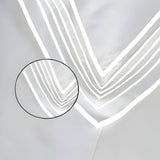 Smart Border 400TC Cotton Embroidery Sateen Solid Duvet Cover Set