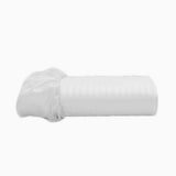 300TC Sateen Stripe Cotton Fitted Sheet