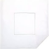 400TC Cotton Double Embroidery Sateen Solid Duvet Cover Set