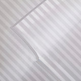400TC Cotton Single Edge Embroidery Sateen Stripe Duvet Cover Set
