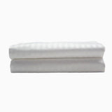 300TC Sateen Stripe Cotton Fitted Sheet
