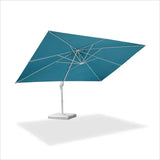 PURPLE LEAF Morden White Outdoor Umbrella Premium Aluminum Patio Cantilever Pool Sun Umbrellas