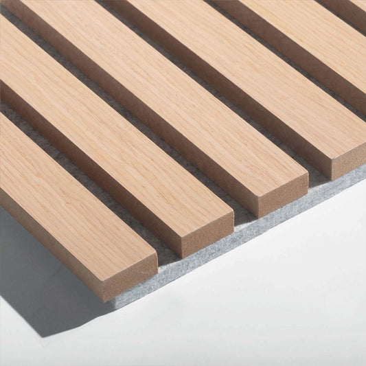 White Oak (Grey Felt) Willow Panel