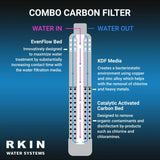 Advanced Salt-Free Water Conditioner and Well Water Filter Combo