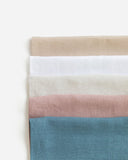Woodrose wide medium weight linen fabric